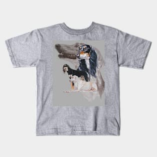 Saluki Medley Kids T-Shirt